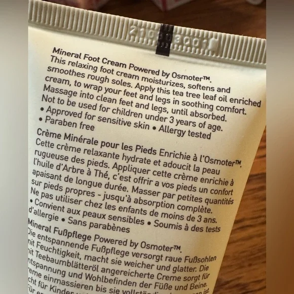 AHAVA Dead Sea Water Mineral Foot Cream 50% More Limited Edition 5.1 fl.oz - Picture 6 of 6